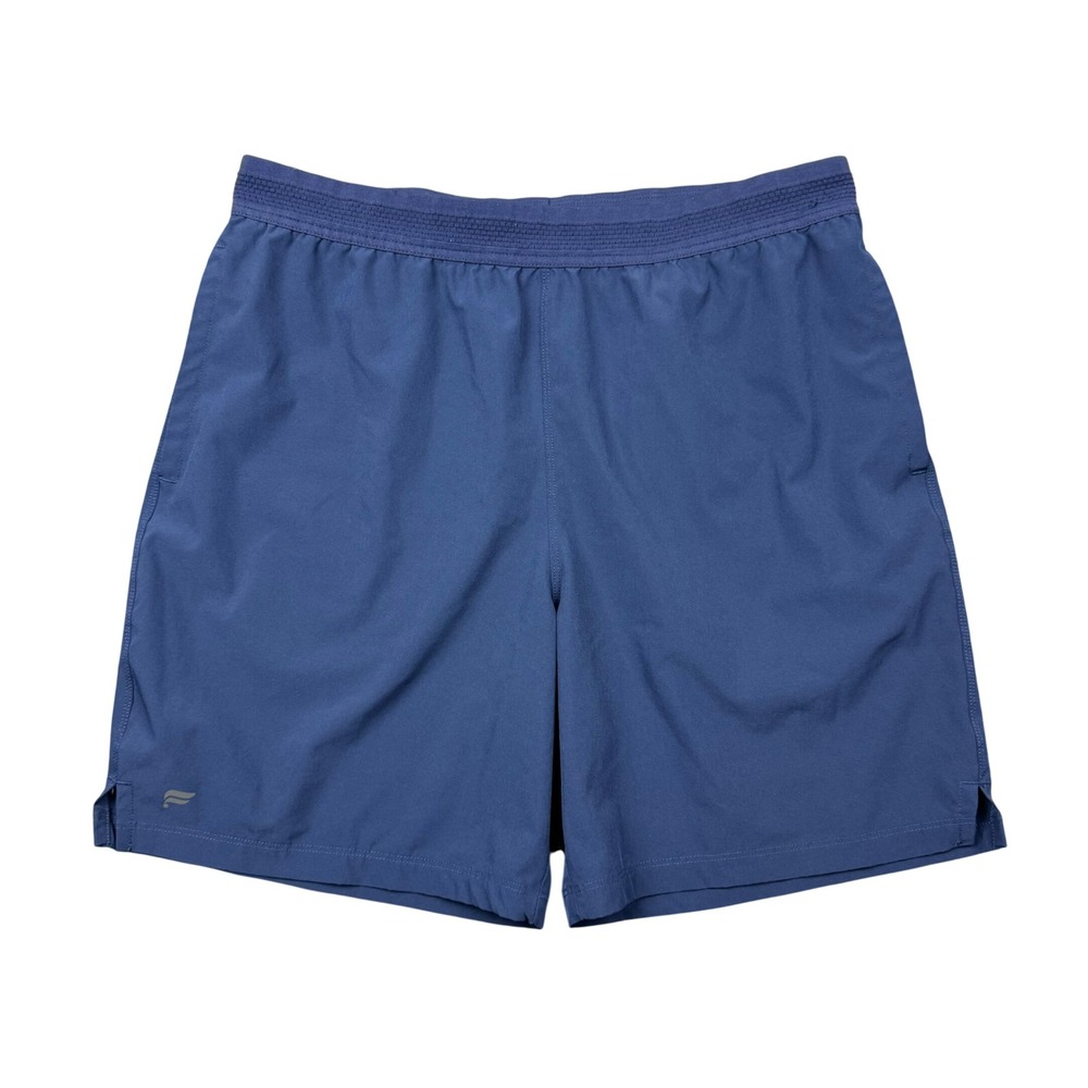 Fabletics Shorts Men Large Blue Fundamental 6.5" Athletic Workout Gym Unlined